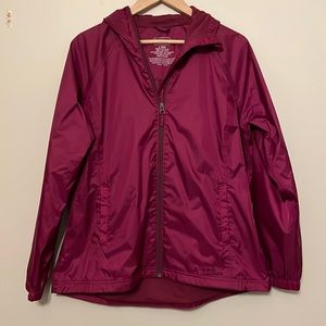 L.L. Bean Women’s Purple Rain Jacket Size L Large